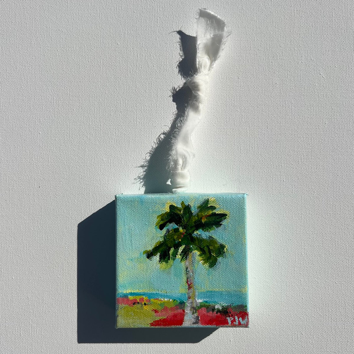 A Palm Tree Christmas | Fine Art Ornament
