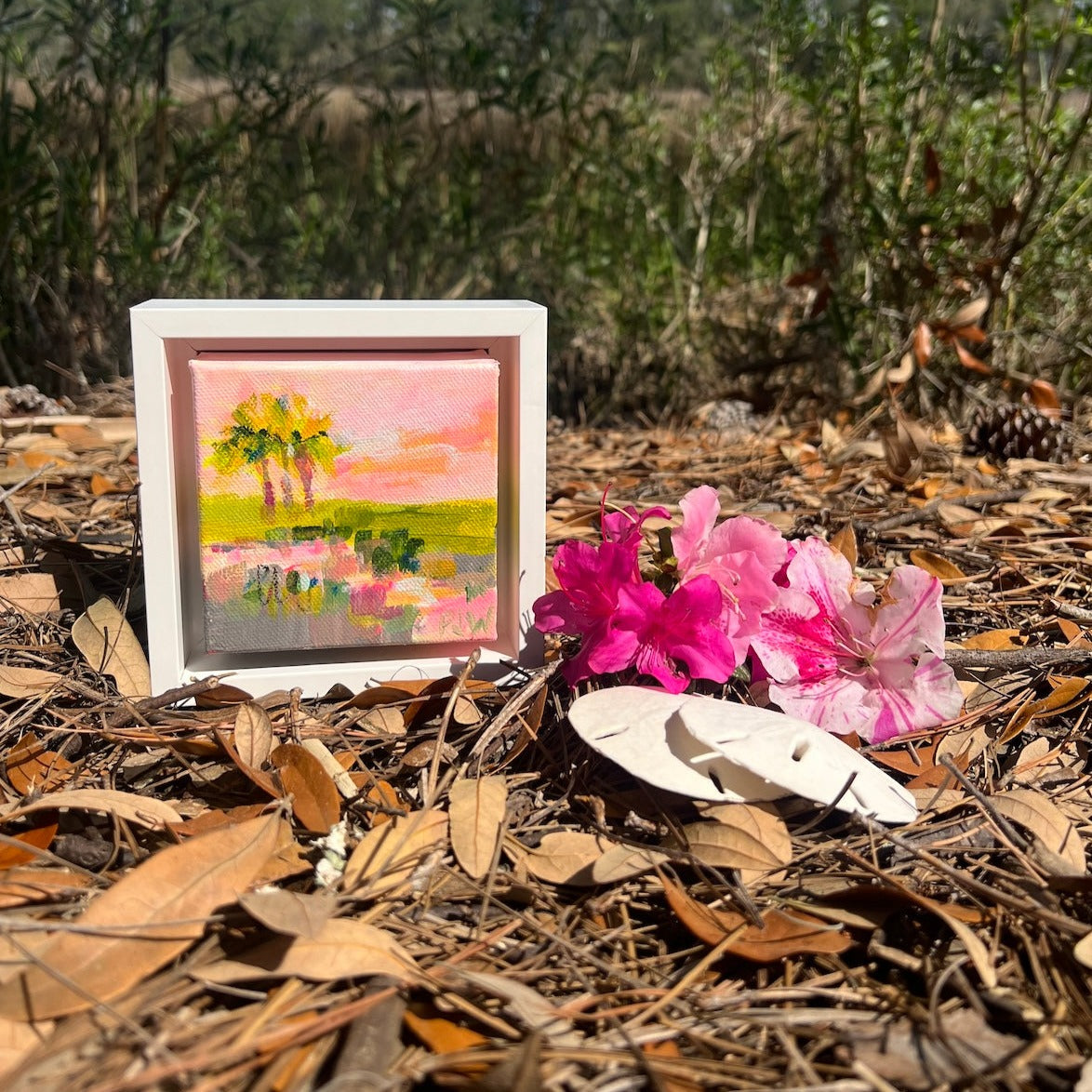 Butterflies | Abstract Coastal Painting