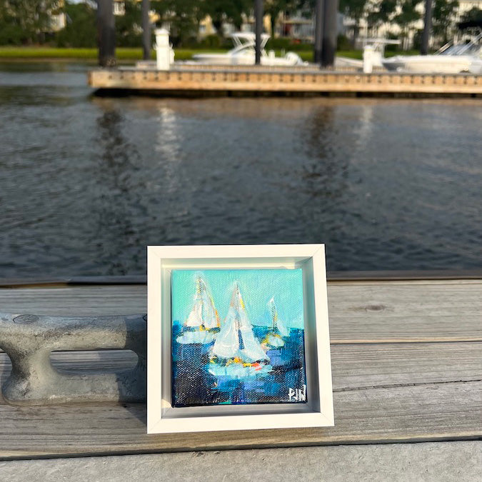 Classic | Abstract Coastal Painting