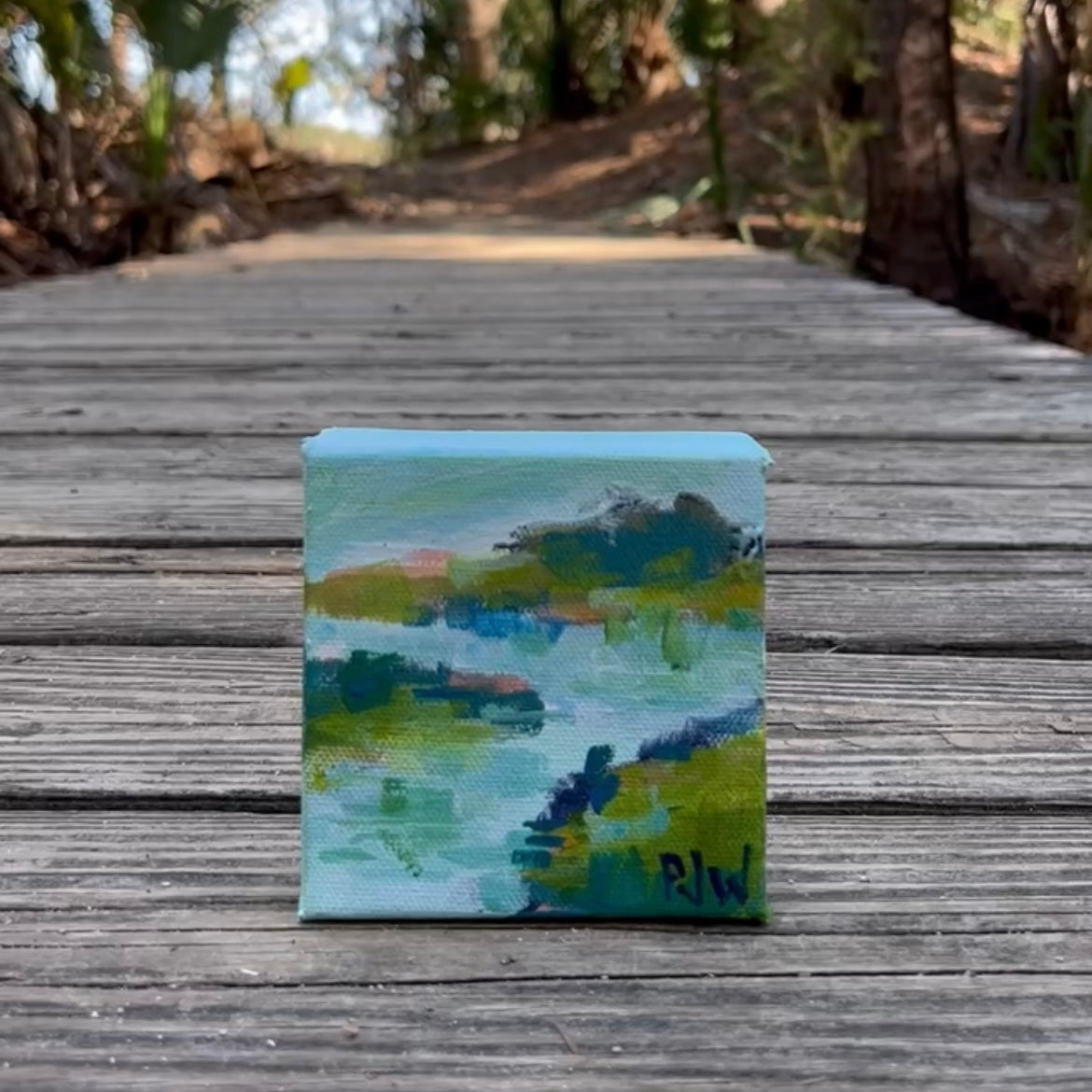 Dreamland | Abstract Coastal Painting