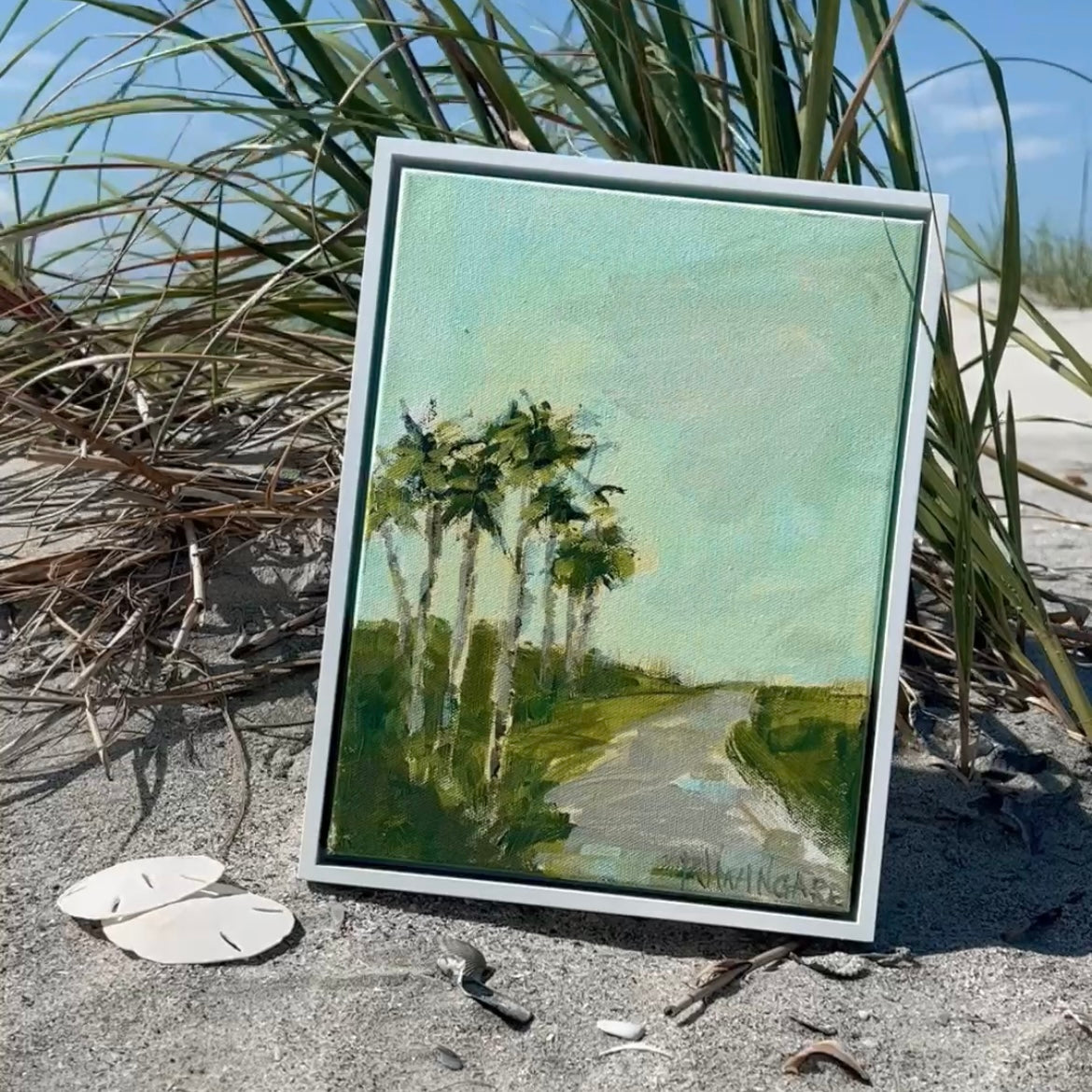 Good Time | Abstract Coastal Painting