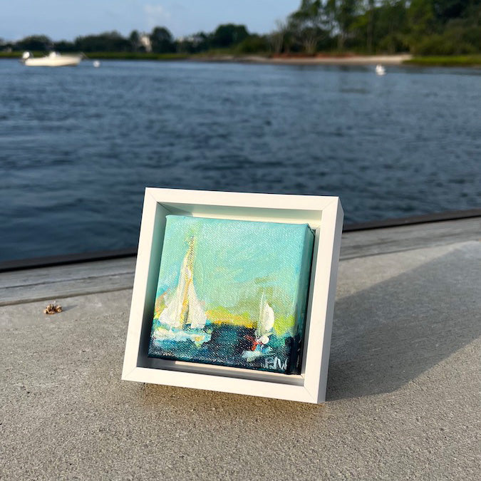 Holy | Abstract Coastal Painting