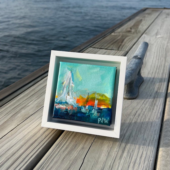 I'm Yours | Abstract Coastal Painting