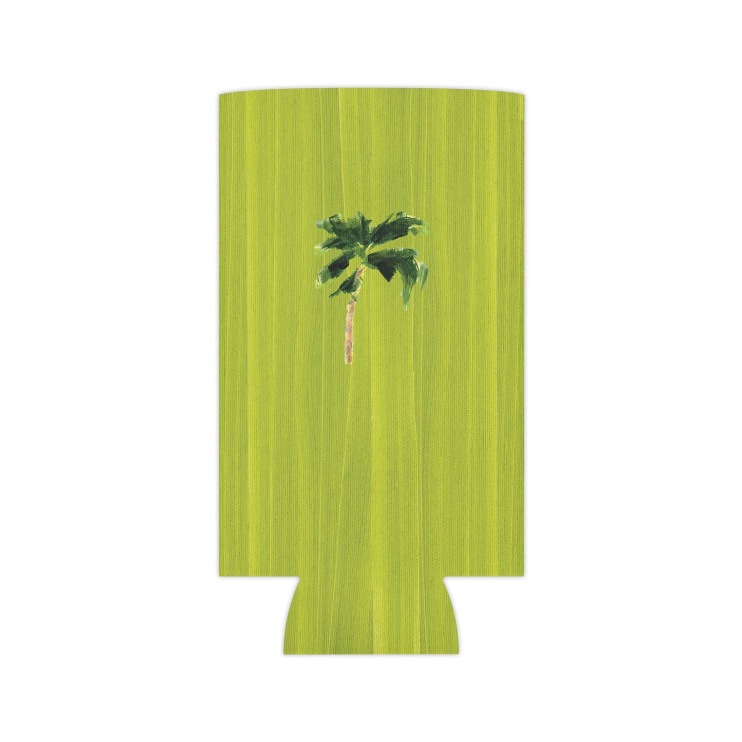 Coastal slim can cooler fits slim 12oz cans. Keeps your drink chill and your vibe coastal.