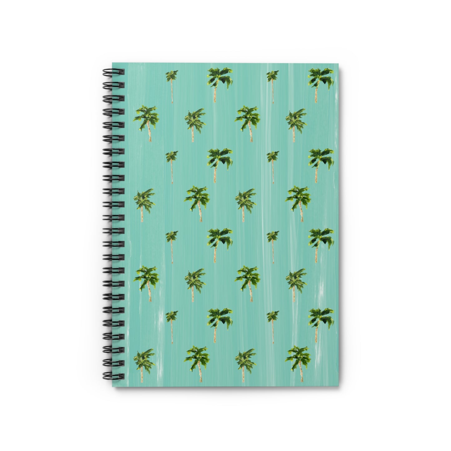 Spiral notebook with ruled pages, 6x8 size, and coastal cover—perfect for journaling, planning, or beachy daydreams.