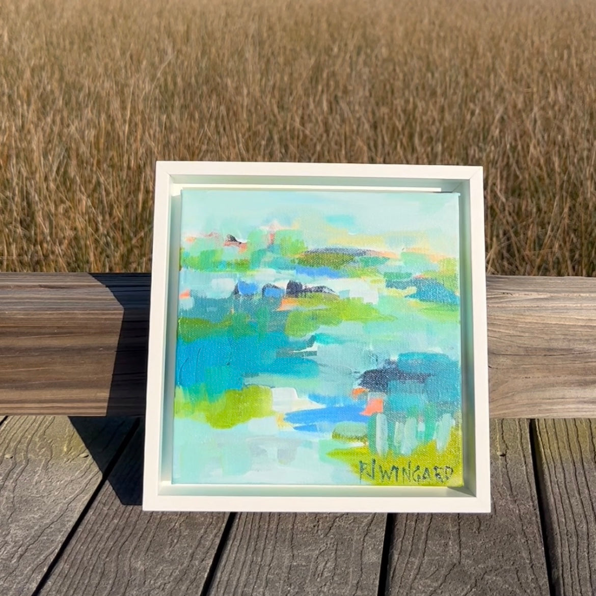 Transcendance | Abstract Coastal Painting