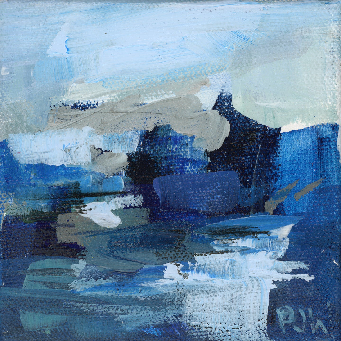 La Mer | Abstract Coastal Painting
