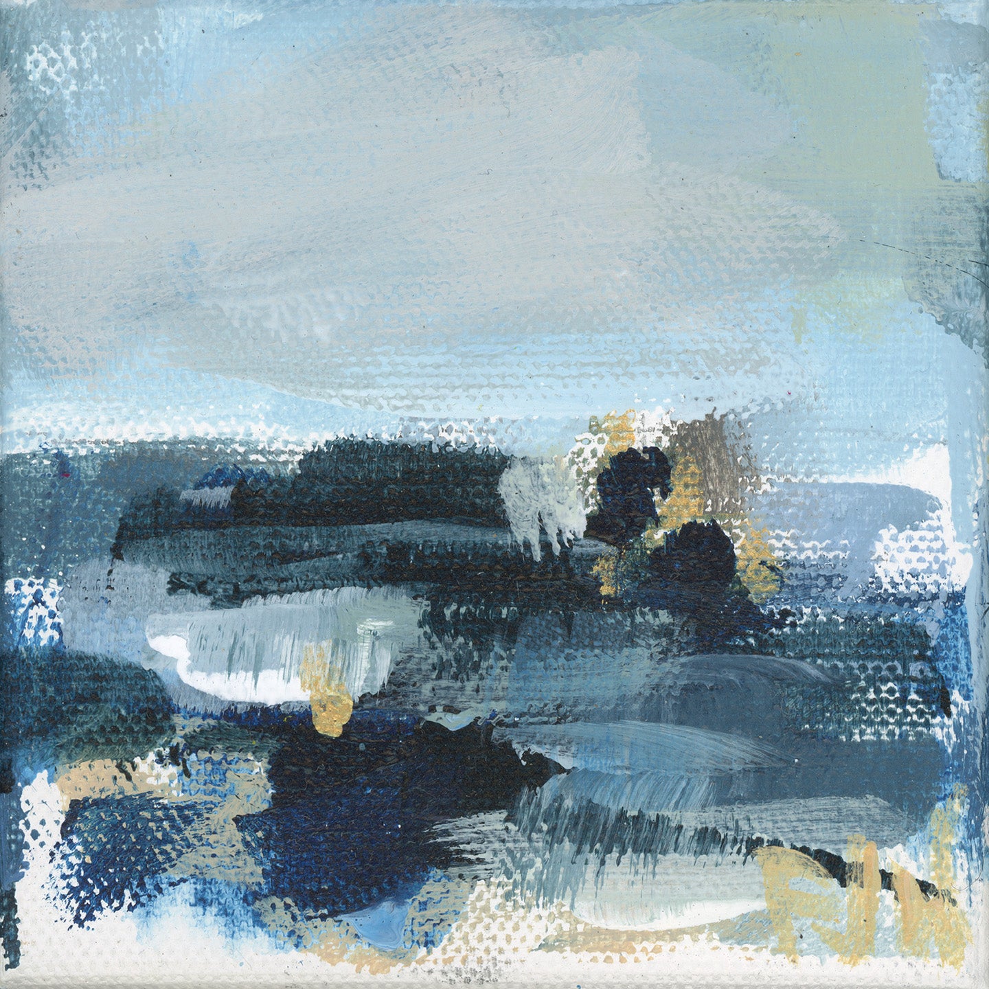 Ocean Calm | Abstract Coastal Painting
