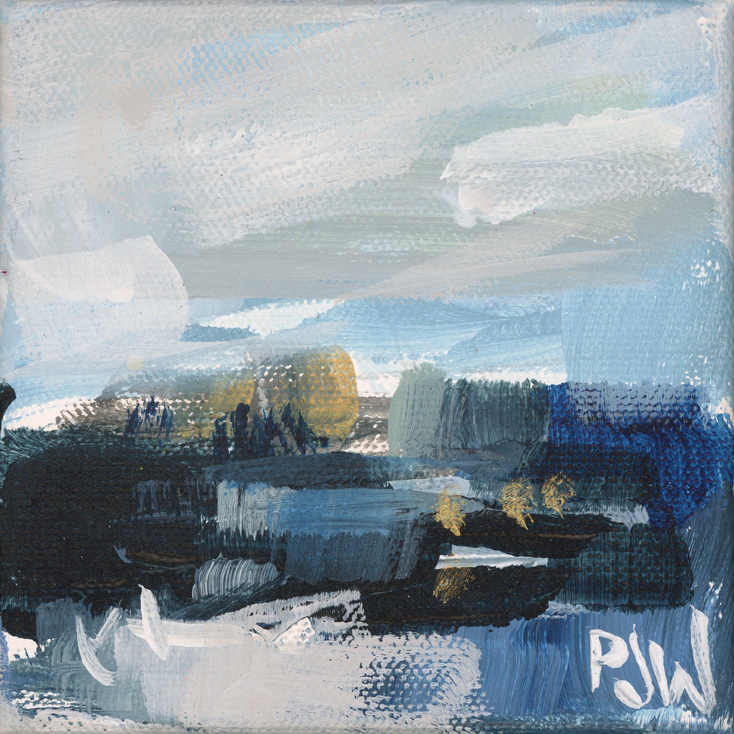 Sea Breeze | Abstract Coastal Painting