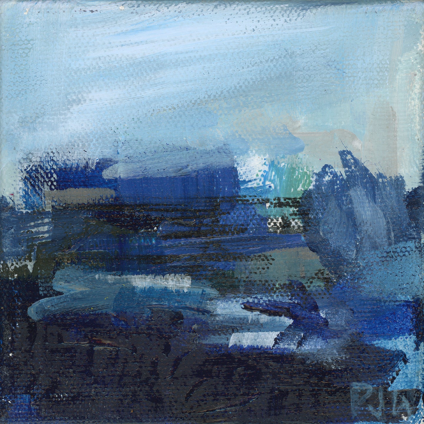 Sea of Love | Abstract Coastal Painting