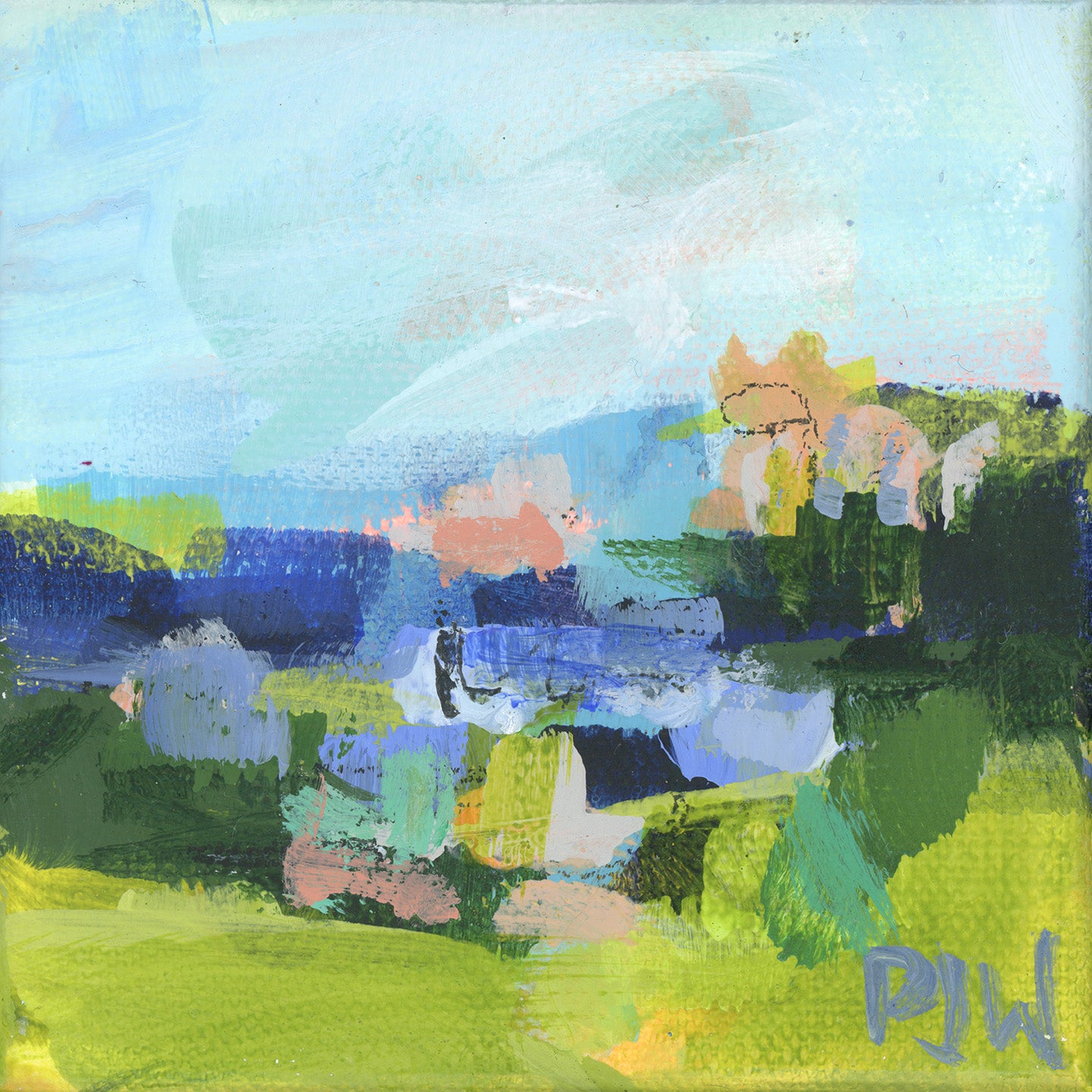 This Must be the Place | Abstract Coastal Painting