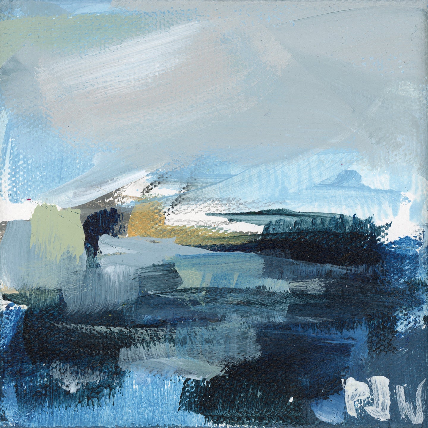 Wonder of the Sea | Abstract Coastal Painting