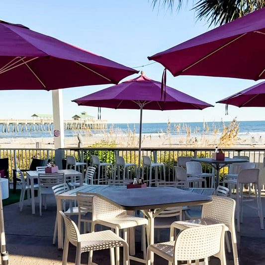 Pinky's on the Beach view