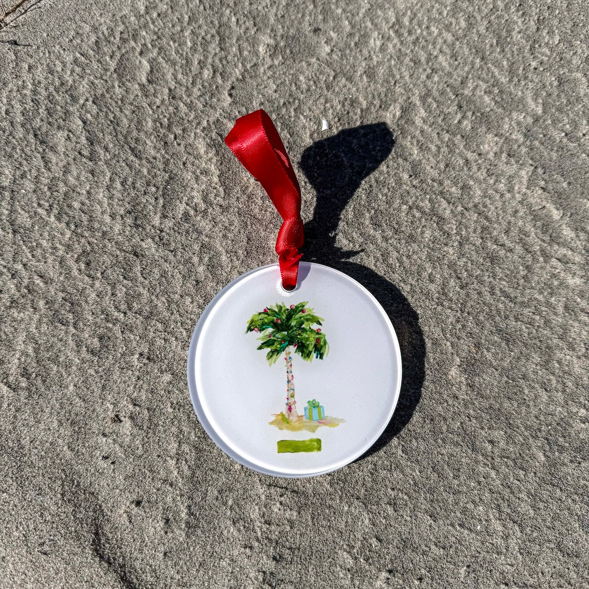Bring seaside charm to your holidays with our coastal christmas acrylic ornament—lightweight and perfect for beach-inspired décor.