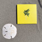 Coastal ceramic coaster with cork backing—square design for hot or cold drinks, easy to clean, and full of coastal charm.