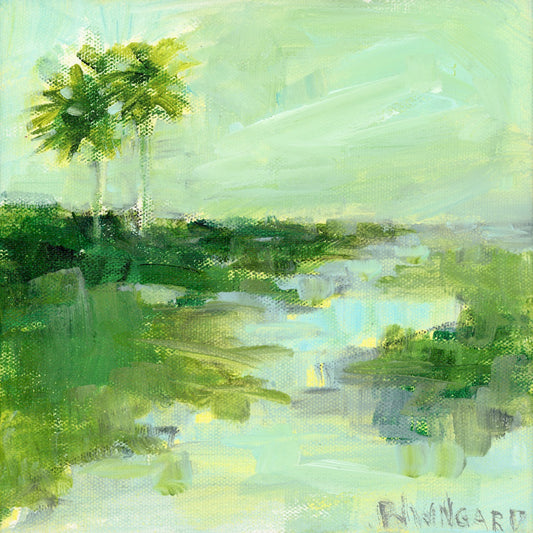 Daydreaming | Abstract Coastal Painting