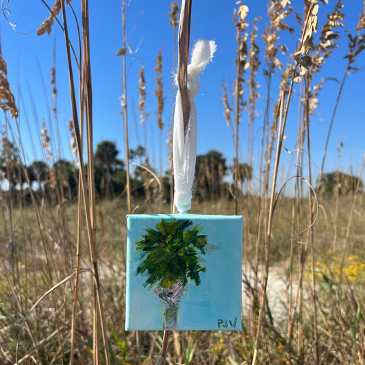 Lone Palm | Fine Art Ornament
