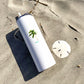 Skinny Tumbler with Straw Palm Tree Summer