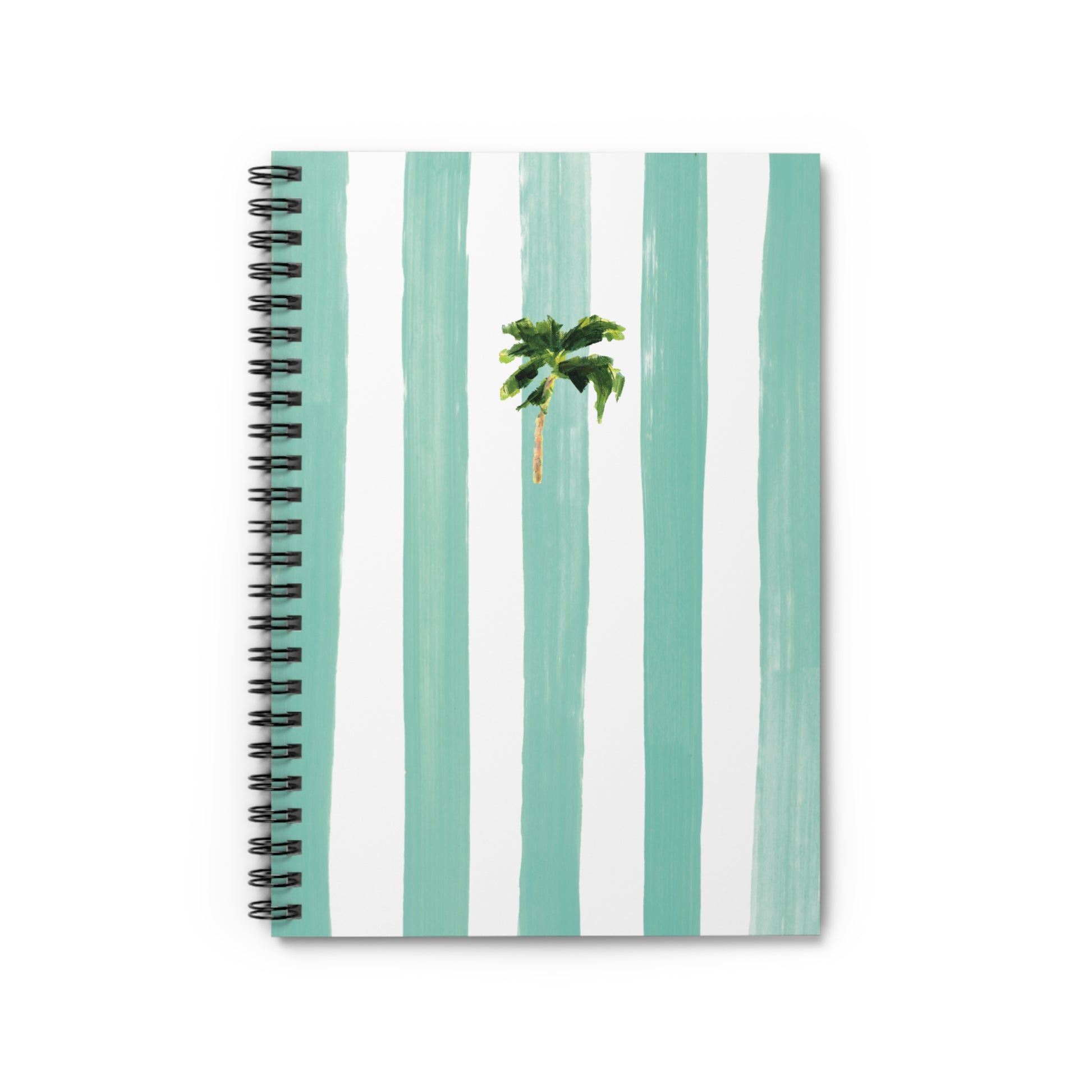 Spiral notebook with ruled pages, 6x8 size, and coastal cover—perfect for journaling, planning, or beachy daydreams.
