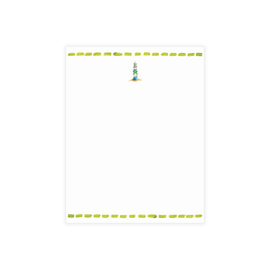 Coastal Painted Notecard Sets with envelopes included. Coastal Christmas notecards.