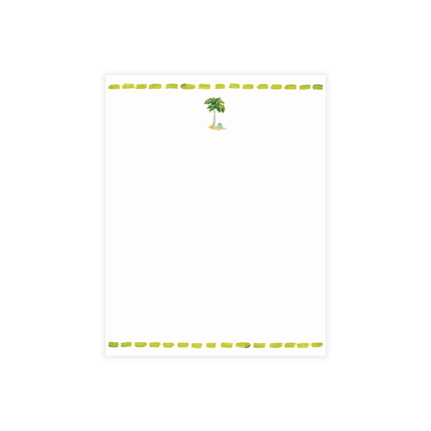 Coastal Painted  Notecard Sets with envelopes included. Coastal Christmas notecards.