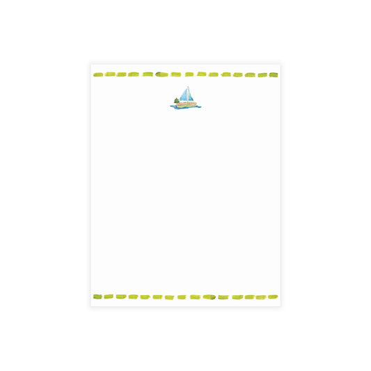 Coastal Painted Notecard Sets with envelopes included. Coastal Christmas notecards.