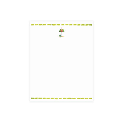 Coastal Painted Notecard Sets with envelopes included. Coastal Christmas notecards.