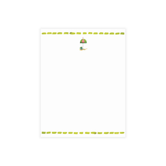 Coastal Painted Notecard Sets with envelopes included. Coastal Christmas notecards.