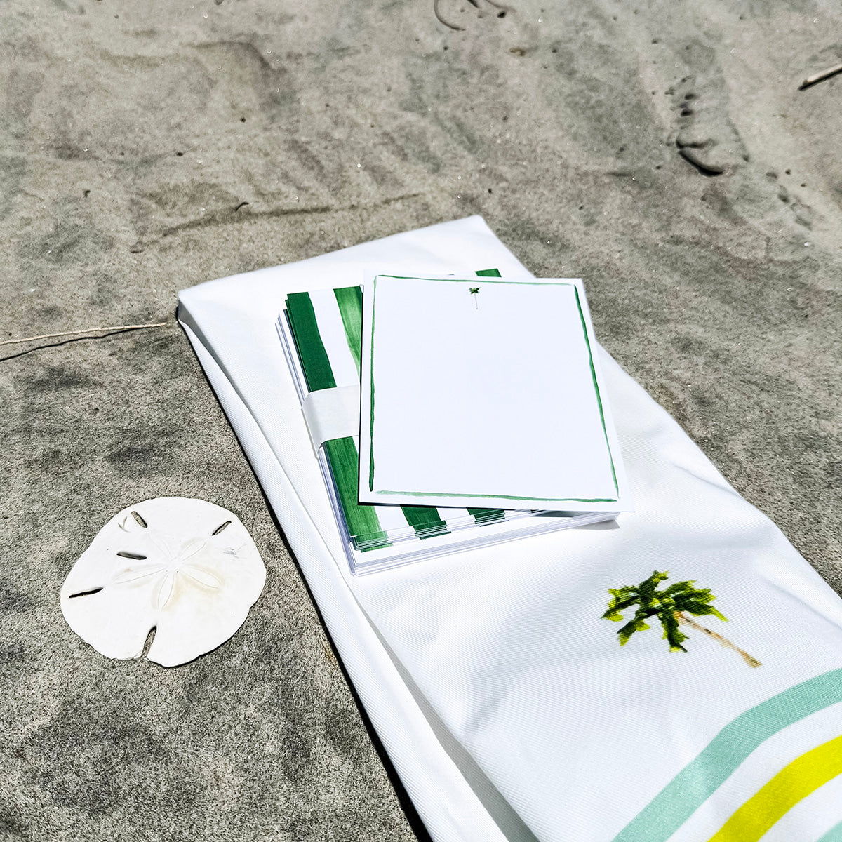 Coastal painted notecard sets with envelopes included.