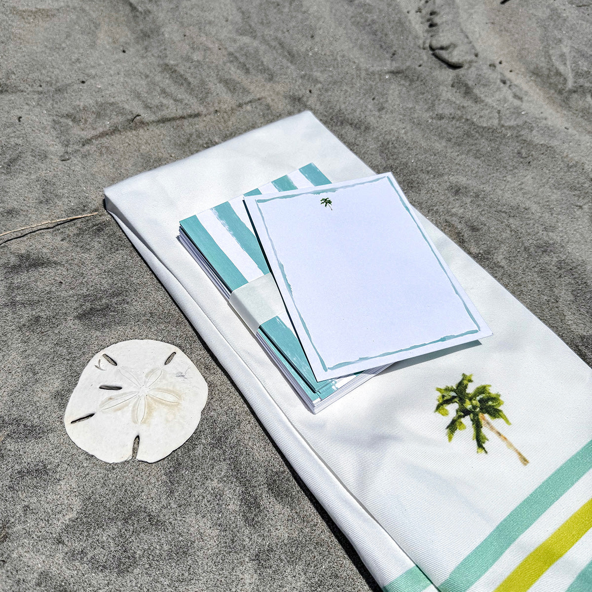 Coastal painted notecard sets with envelopes included.