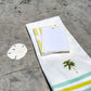 Coastal painted notecard sets with envelopes included.