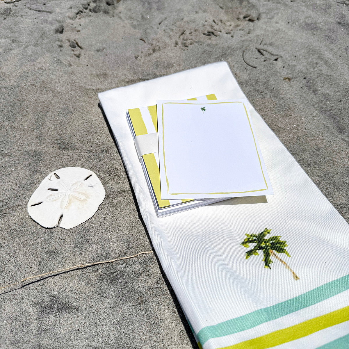 Coastal painted notecard sets with envelopes included.