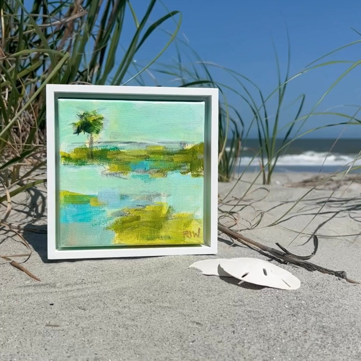Surf | Abstract Coastal Painting