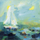 The Power of Love | Abstract Coastal Painting