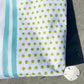 Coastal weekender beach bag with soft cotton-blend lining and durable spun polyester—perfect for a day at the beach.