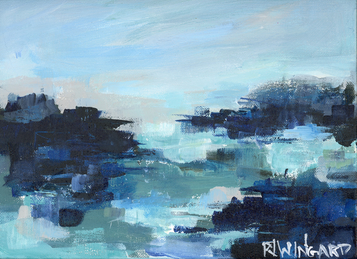 Sublime | Abstract Coastal Painting